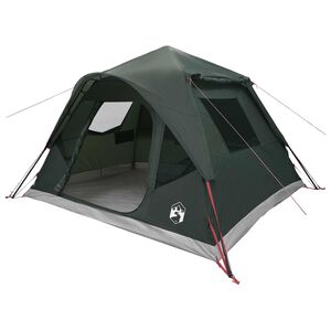 vidaXL Sofort Zelt Olivegr&uuml;n 305 x 275 x 190 cm Polyester und Stahl