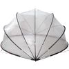 vidaXL Pool-Dome Transparent 472 x 460 x 229 cm PVC
