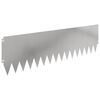 vidaXL Rasenkante 20 stk. 103 x 30 cm Stahl Silber