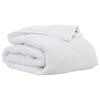 vidaXL Bettdecke 220 x 135 x 4 cm Keine Polyester Wei&szlig; Atmungsaktiv