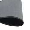 vidaXL Teppich Rund Schwarz 80 cm Bambus