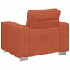 vidaXL Sessel Rot Orange 100x77x82 cm Cordstoff