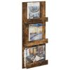 vidaXL Magazinregal Ger&auml;ucherte Eiche 43 x 11 x 102 cm Holzwerkstoff