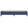 vidaXL Boxspringbettgestell Blau 90x190 cm Stoff