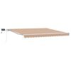 vidaXL Ausziehbare Markise Mehrfarbig 400 x 300 cm Stoff und Aluminium