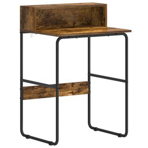 vidaXL Schreibtisch mit Stauraum R&auml;uchereiche 60 x 50 x 91 cm