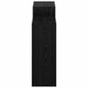 vidaXL Sideboard Schwarz Eichen-Optik 90 x 30 x 90 cm