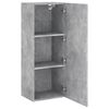 vidaXL TV-Wandschrank Betongrau 40,5x30x102 cm Holzwerkstoff