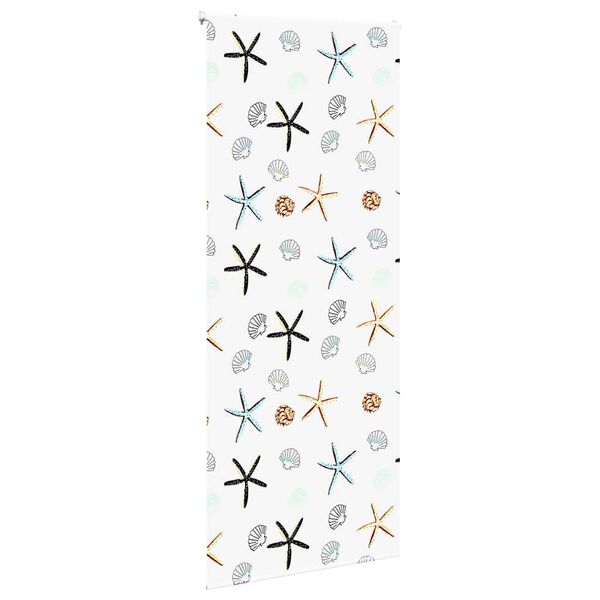 vidaXL Duschrollo 100x240 cm Stoffbreite 96 cm