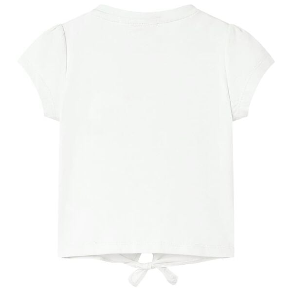 Kinder-T-Shirt Ecru 104