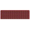 vidaXL Selbstklebende Treppenschoner 15 pcs Rot 65 x 21 x 4 cm