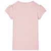 Kinder-T-Shirt Hellrosa 116