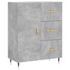 vidaXL Sideboard Betongrau 69,5x34x90 cm Holzwerkstoff