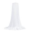 vidaXL Moskitonetz f&uuml;r Bett 220 Mesh Wei&szlig; 56x56x220 cm
