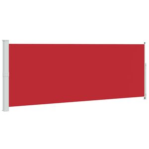 vidaXL Seitenmarkise Ausziehbar 180x500 cm Rot