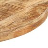 vidaXL Bistrotisch Rund &Oslash;50x75 cm Raues Mangoholz
