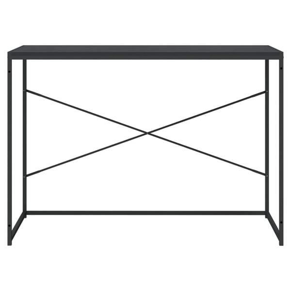 vidaXL Computertisch Schwarz 110x60x70 cm Holzwerkstoff