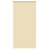 vidaXL Verdunkelungsrollo Beige 70x130cm Stoffbreite 65,7 cm Polyester