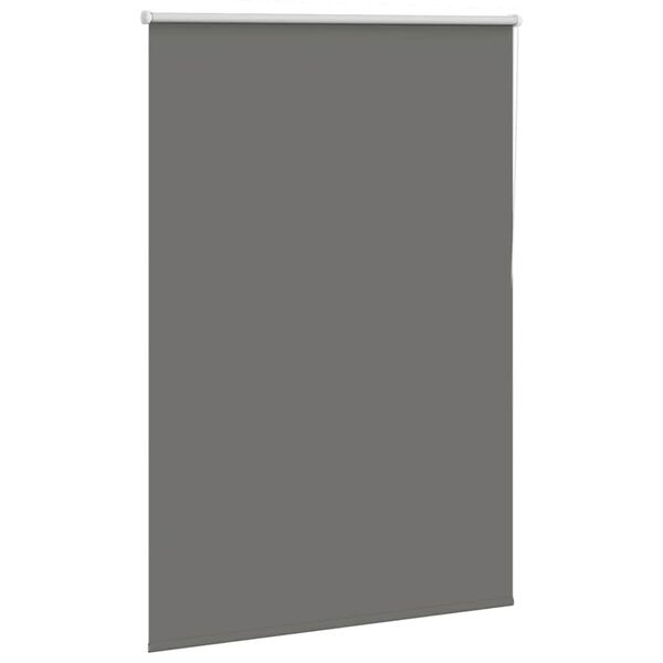 vidaXL Verdunkelungsrollo Grau 115x130cm Stoffbreite 110,7cm Polyester