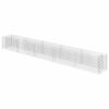 vidaXL Gabionen-Hochbeet Verzinkter Stahl 450&times;50&times;50 cm
