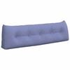vidaXL R&uuml;cken Kissen Jeans blau 160 x 24 x 50 cm Stoff