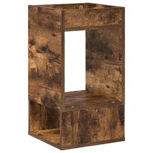 vidaXL Beistelltisch R&auml;uchereiche 30 x 30 x 56 cm Holzwerkstoff