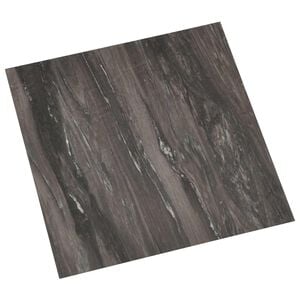 vidaXL Bodenplanken 55 pcs Dunkelgrau 5,11 m&sup2; PVC