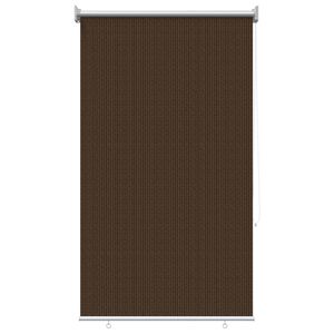 vidaXL Au&szlig;enrollo 90% UV-Block Braun 80 x 140 cm HDPE