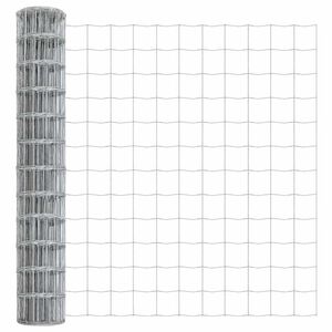 vidaXL Eurozaun 1,2 x 25 m PVC-beschichtetes Eisen