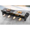 Bestron Raclette-Grill ARG200BW 650 W Schwarz Holz