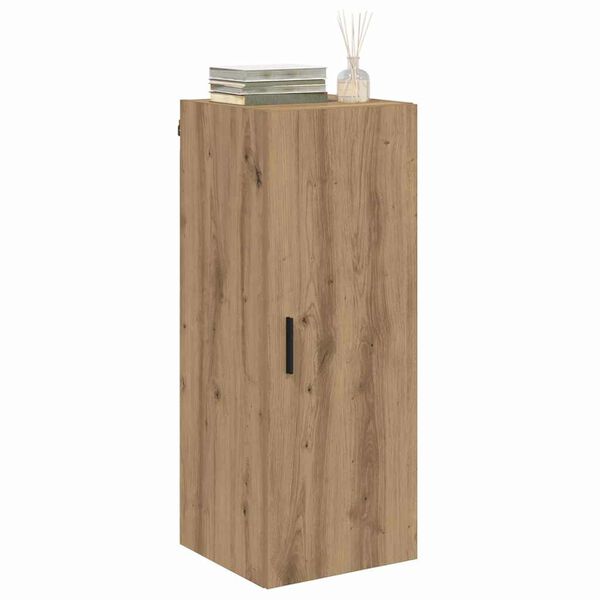 vidaXL Wandschrank Artisan-Eiche 34,5 x 34 x 90 cm Holzwerkstoff