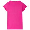 Kinder-T-Shirt Dunkelrosa 128