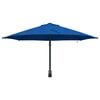 vidaXL Garten-Sonnenschirm Azurblau 248 x 248 x 148 cm