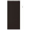 vidaXL Jalousie Dunkelbraun 120 x 250 cm 35 mm Massives Paulownia-Holz