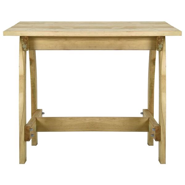 vidaXL 5-tlg. Garten-Essgruppe Kiefernholz Imprägniert