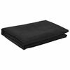 vidaXL Tischdecke Rund Dunkelgrau &Oslash; 180 cm
