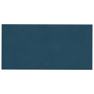 vidaXL Wandkopfteilen 12 pcs Blau 30 x 15 cm Samt