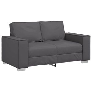 vidaXL Sofa Grau 160 x 80 x 84 cm Stoff