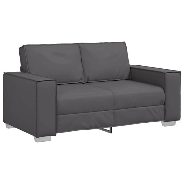 vidaXL Sofa Grau 160 x 80 x 84 cm Stoff