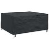vidaXL M&ouml;belbezug Uni Schwarz 200 x 165 x 80 cm 420D