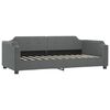 vidaXL Tagesbett Dunkelgrau 100x200 cm Stoff