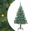 vidaXL Weihnachtsbaum Gr&uuml;n 150 cm PVC