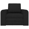 vidaXL Klappsofa Bett Schwarz 98 x 71 x 83 cm Stoff