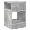 vidaXL Beistelltisch Beton Grau 30,5 x 30 x 45 cm Holzwerkstoff