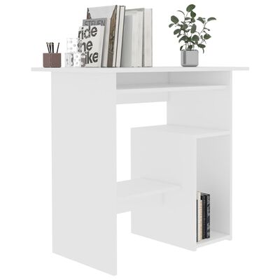 vidaXL Schreibtisch Weiß 80x45x74 cm Holzwerkstoff