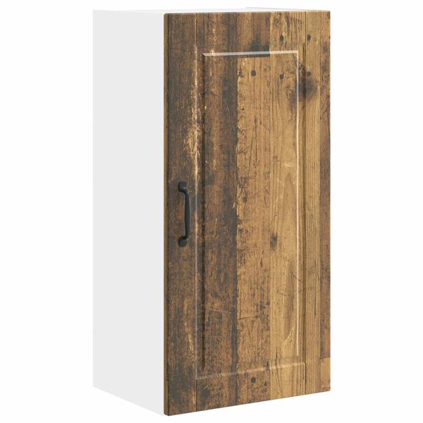 vidaXL K&uuml;chenschrank mit Regal Altholz 40 x 31 x 80 cm Holzwerkstoff