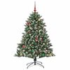 vidaXL K&uuml;nstlicher Weihnachtsbaum mit 150 LEDs mit St&auml;nder Gr&uuml;n 150 cm