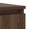 vidaXL Sideboard mit Schubladen Braun Eichen-Optik 100,5x35x98,5 cm