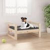 vidaXL Hundebett 55,5x45,5x28 cm Massivholz Kiefer