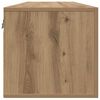 vidaXL Wandschrank Artisan-Eiche 80 x 36.5 x 35 cm Holzwerkstoff
